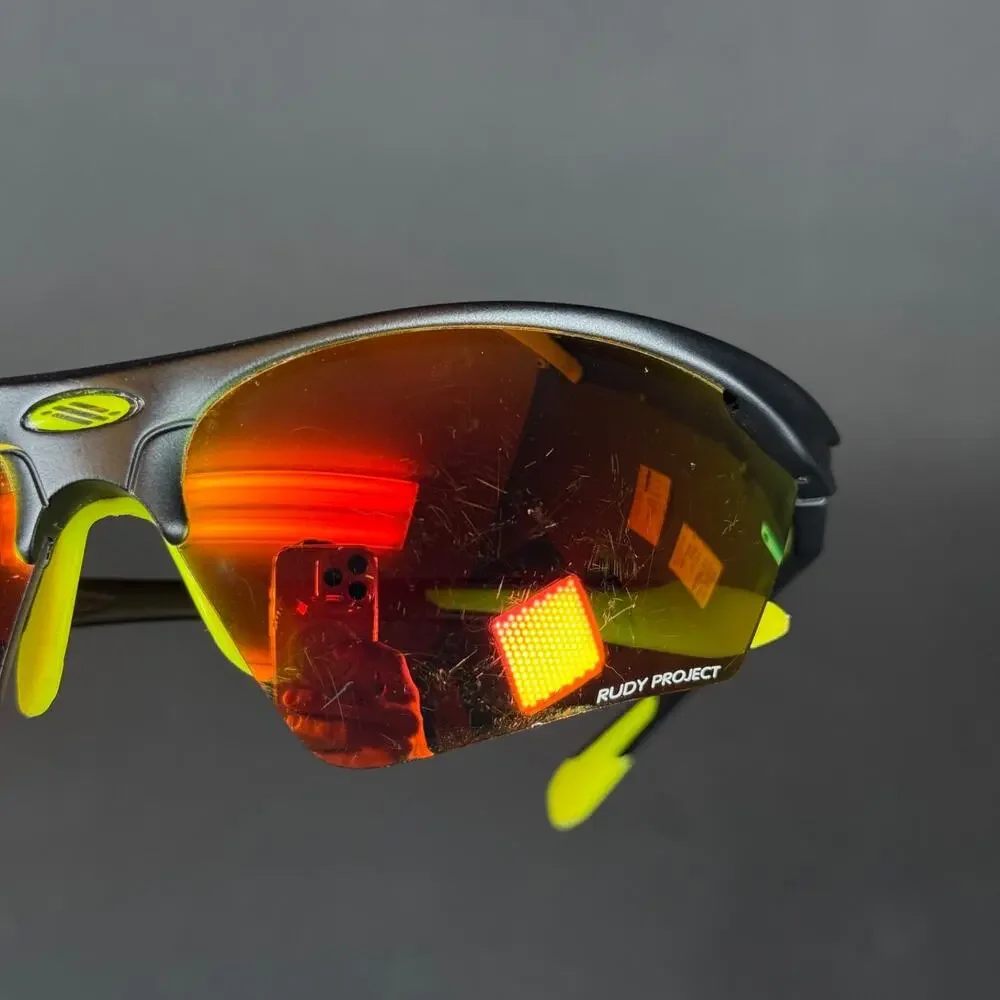 Rudy Project Stratofly SP23-06 Sport Sunglasses Black Yellow Only Frame
